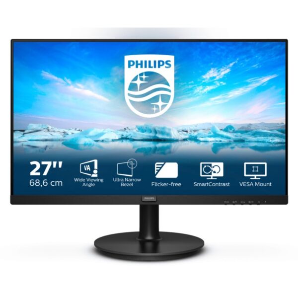 MONITOR GAMING PHILIPS V LINE 271V8 27" 75HZ FULL HD 1080P 16:9 HDMI VGA VESA